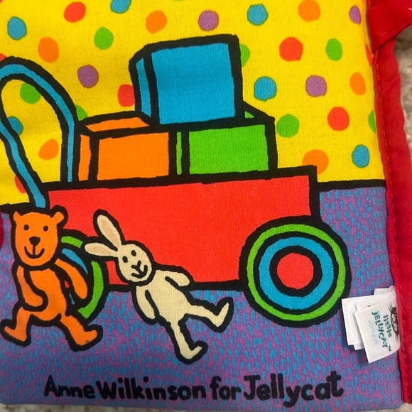 Jellycat “Where Is My Belly Button” Soft Baby Book NWOT - Picture 4 of 6